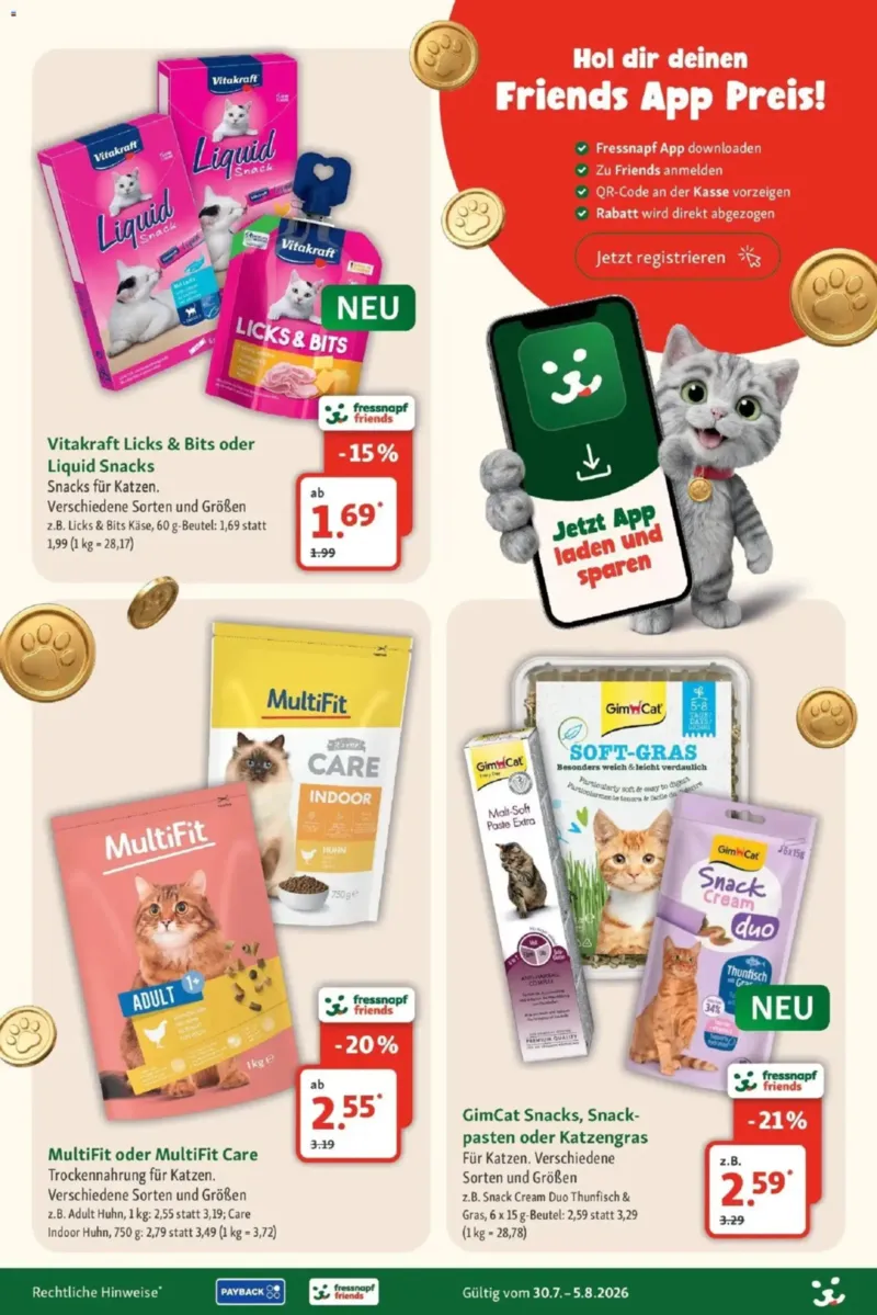 Fressnapf Prospekt vom 30.07.2026, Seite 5
