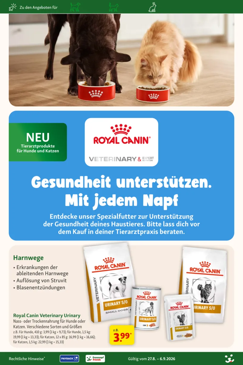 Fressnapf Prospekt vom 27.08.2026, Seite 11