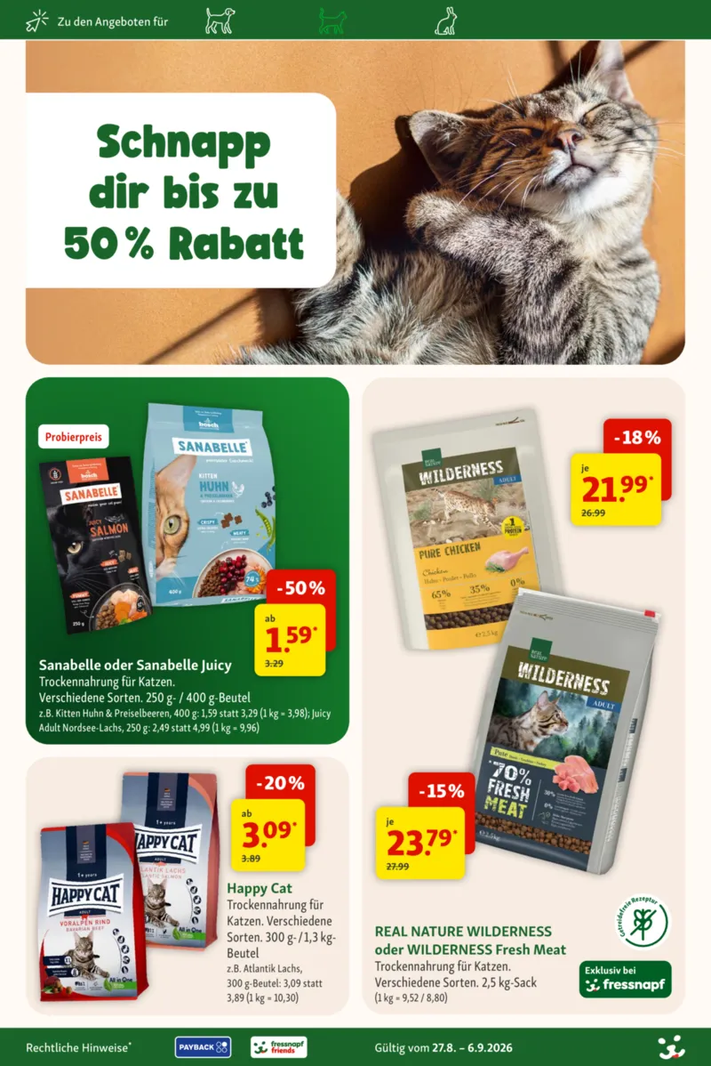 Fressnapf Prospekt vom 27.08.2026, Seite 13