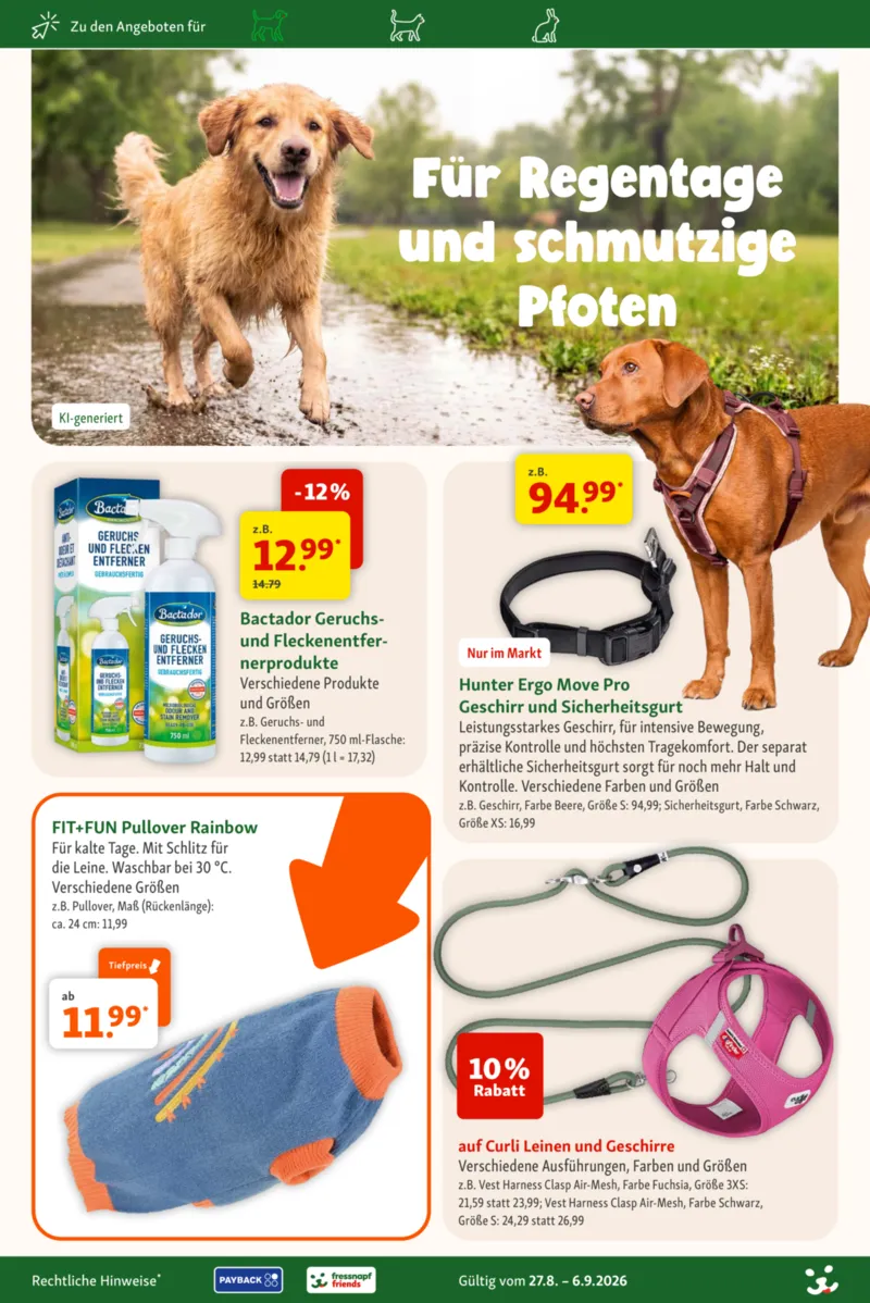 Fressnapf Prospekt vom 27.08.2026, Seite 17