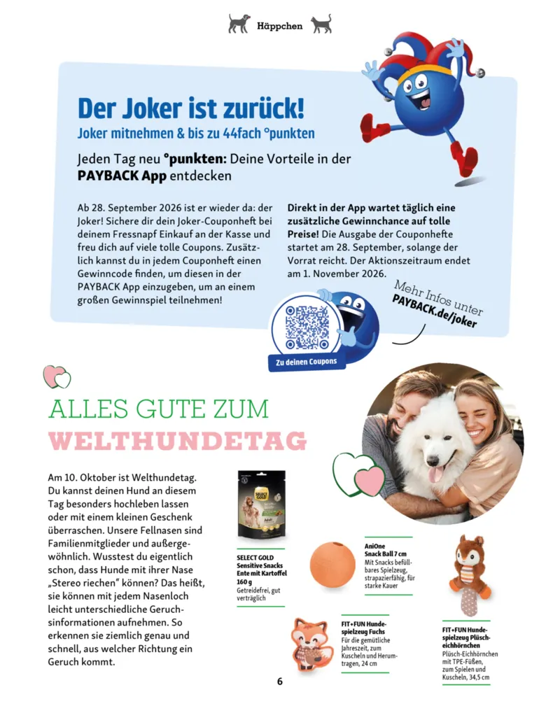 Fressnapf Prospekt vom 01.09.2026, Seite 6