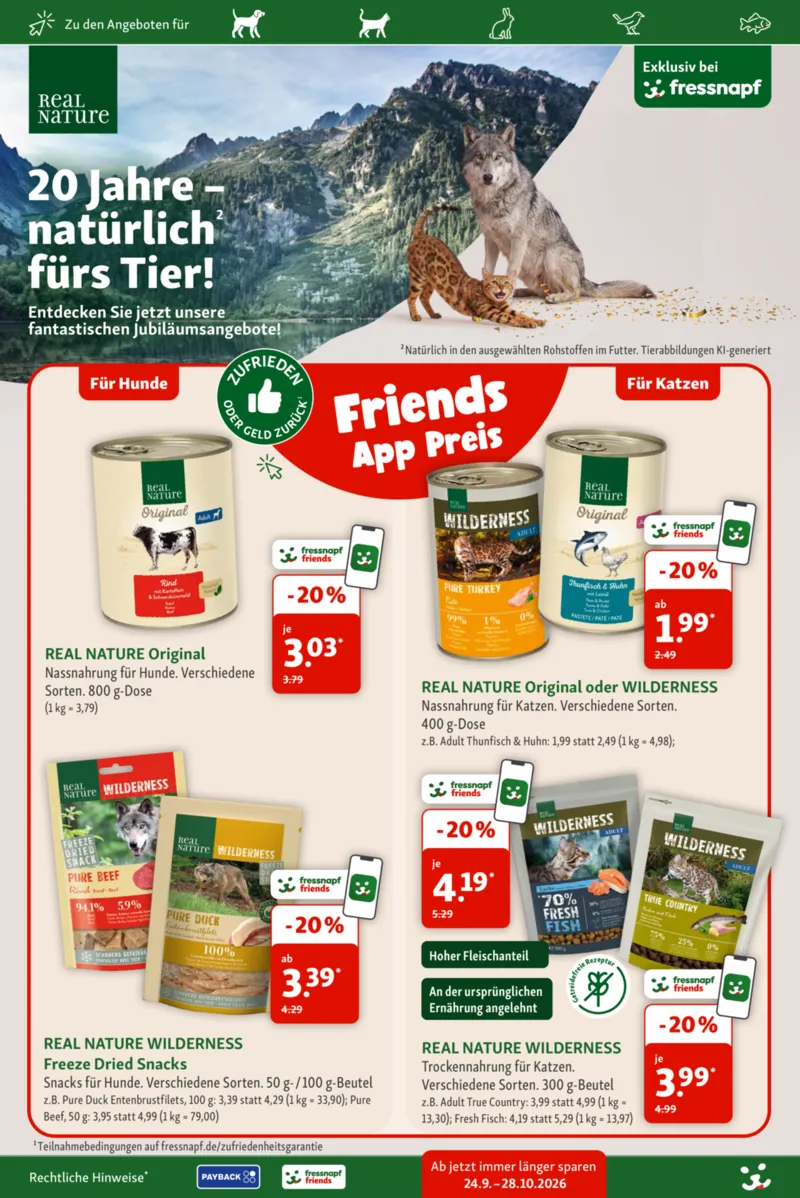 Fressnapf Prospekt vom 24.09.2026, Seite 14
