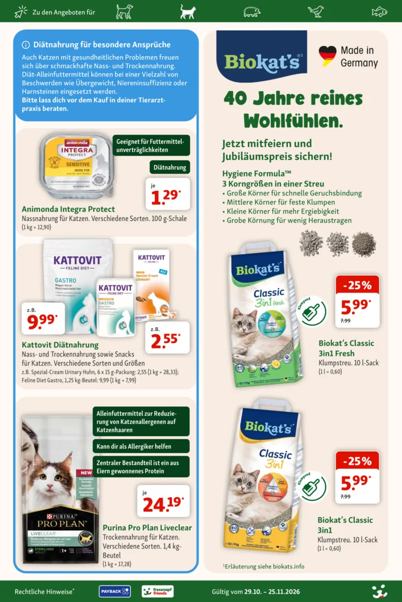 Fressnapf Prospekt vom 29.10.2026, Seite 10