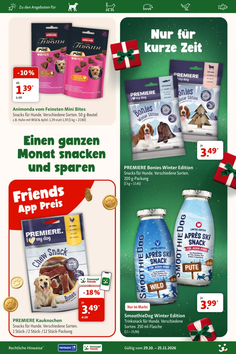 Fressnapf Prospekt vom 29.10.2026, Seite 20