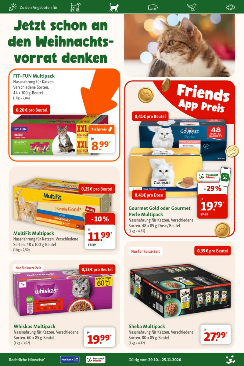 Fressnapf Prospekt vom 29.10.2026, Seite 6