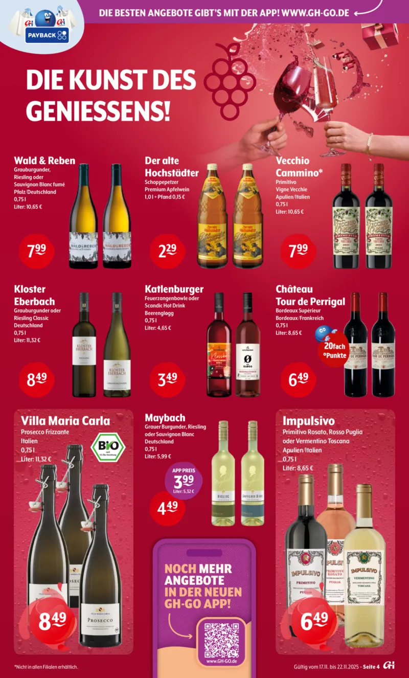 Getränke Hoffmann Prospekt vom 17.11.2025, Seite 4
