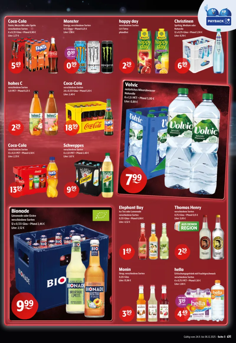 Getränke Hoffmann Prospekt vom 24.11.2025, Seite 3