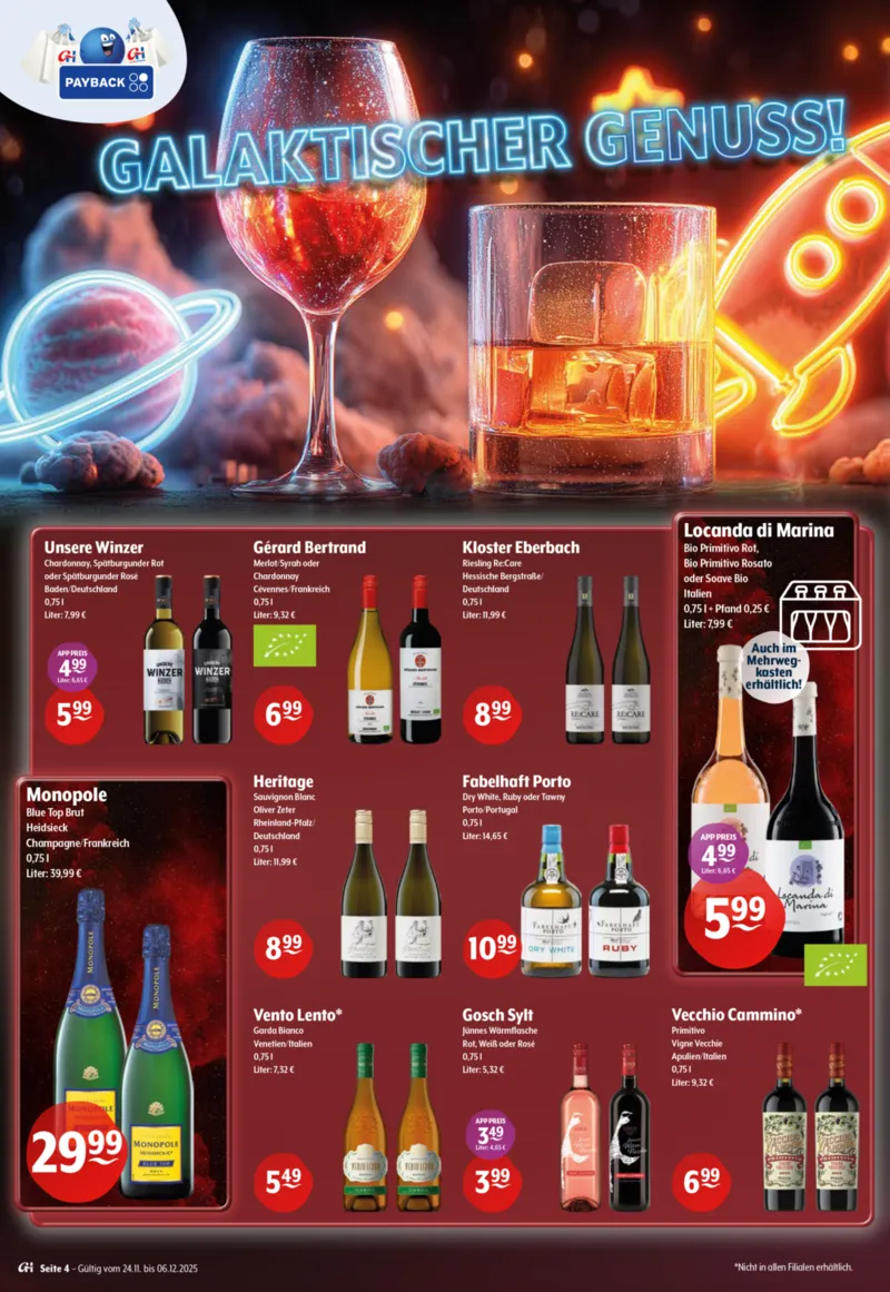 Getränke Hoffmann Prospekt vom 24.11.2025, Seite 4