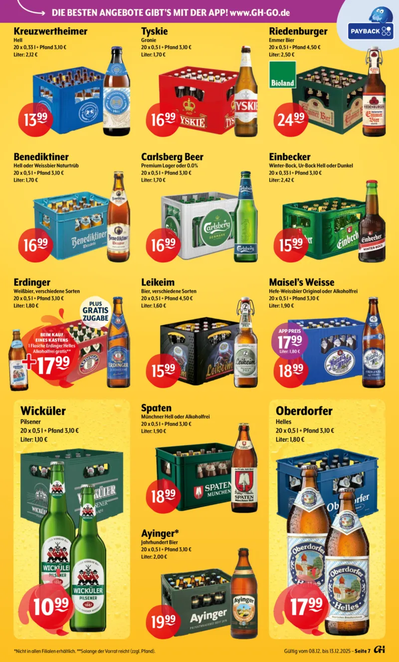 Getränke Hoffmann Prospekt vom 08.12.2025, Seite 7