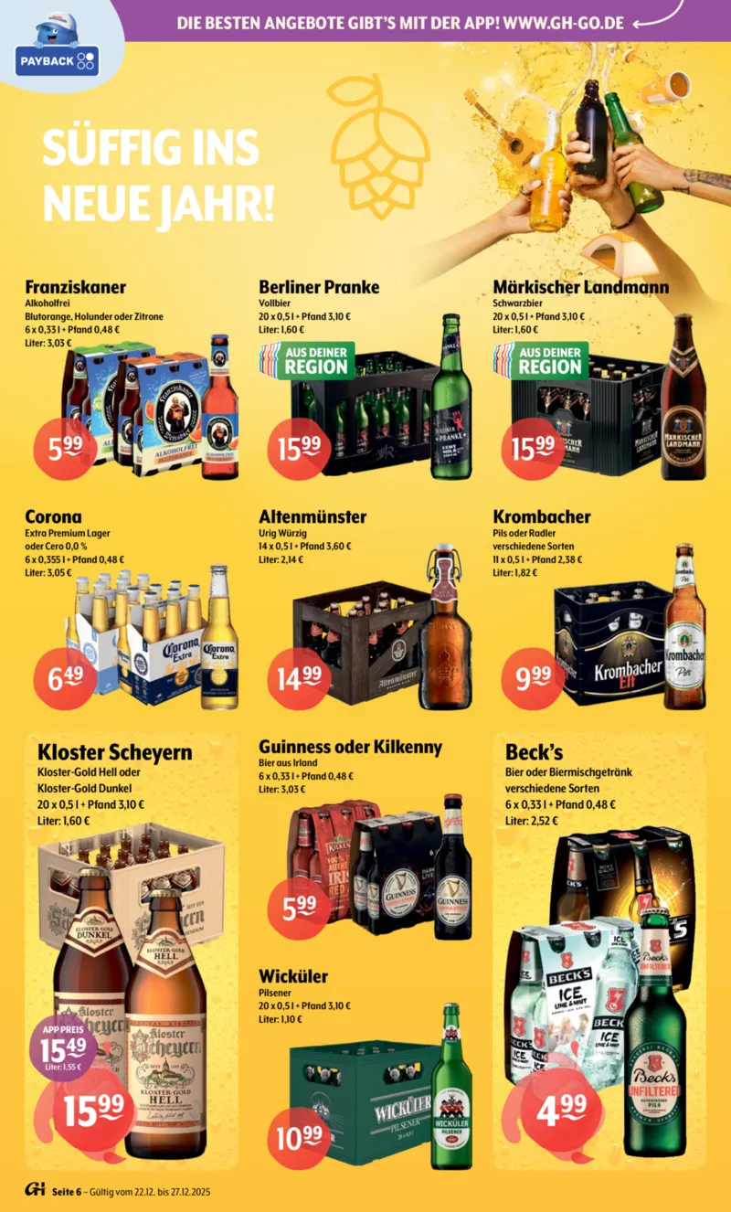Getränke Hoffmann Prospekt vom 22.12.2025, Seite 6