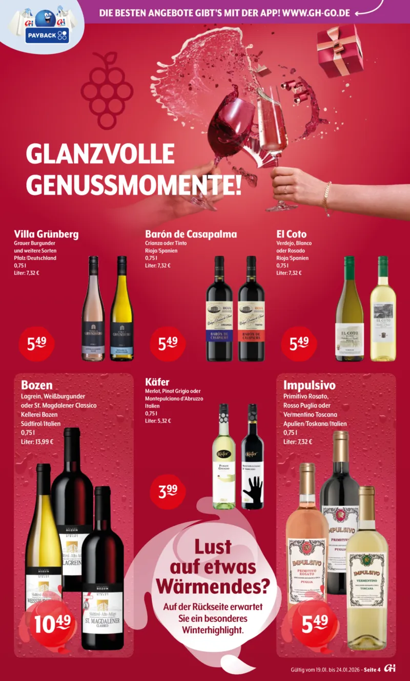Getränke Hoffmann Prospekt vom 19.01.2026, Seite 4