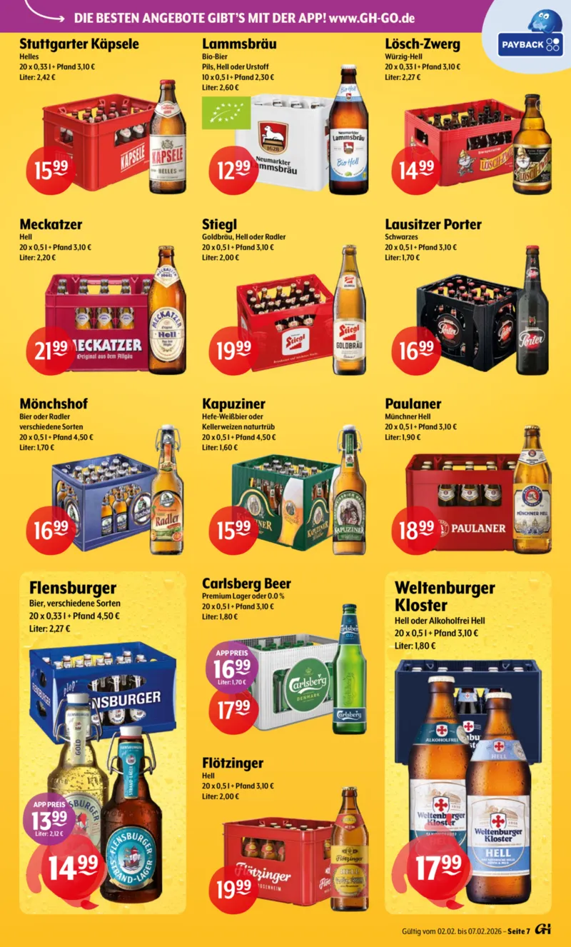 Getränke Hoffmann Prospekt vom 02.02.2026, Seite 7