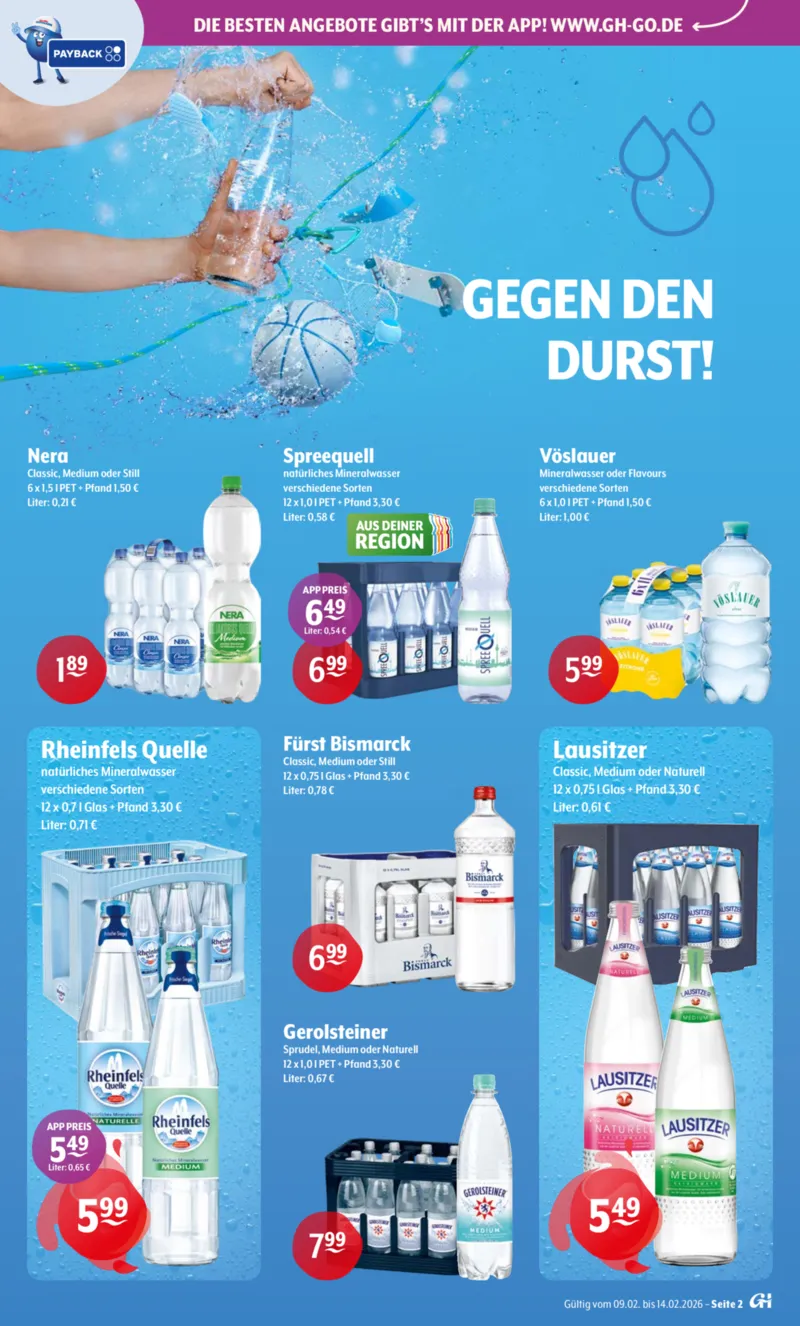 Getränke Hoffmann Prospekt vom 09.02.2026, Seite 2