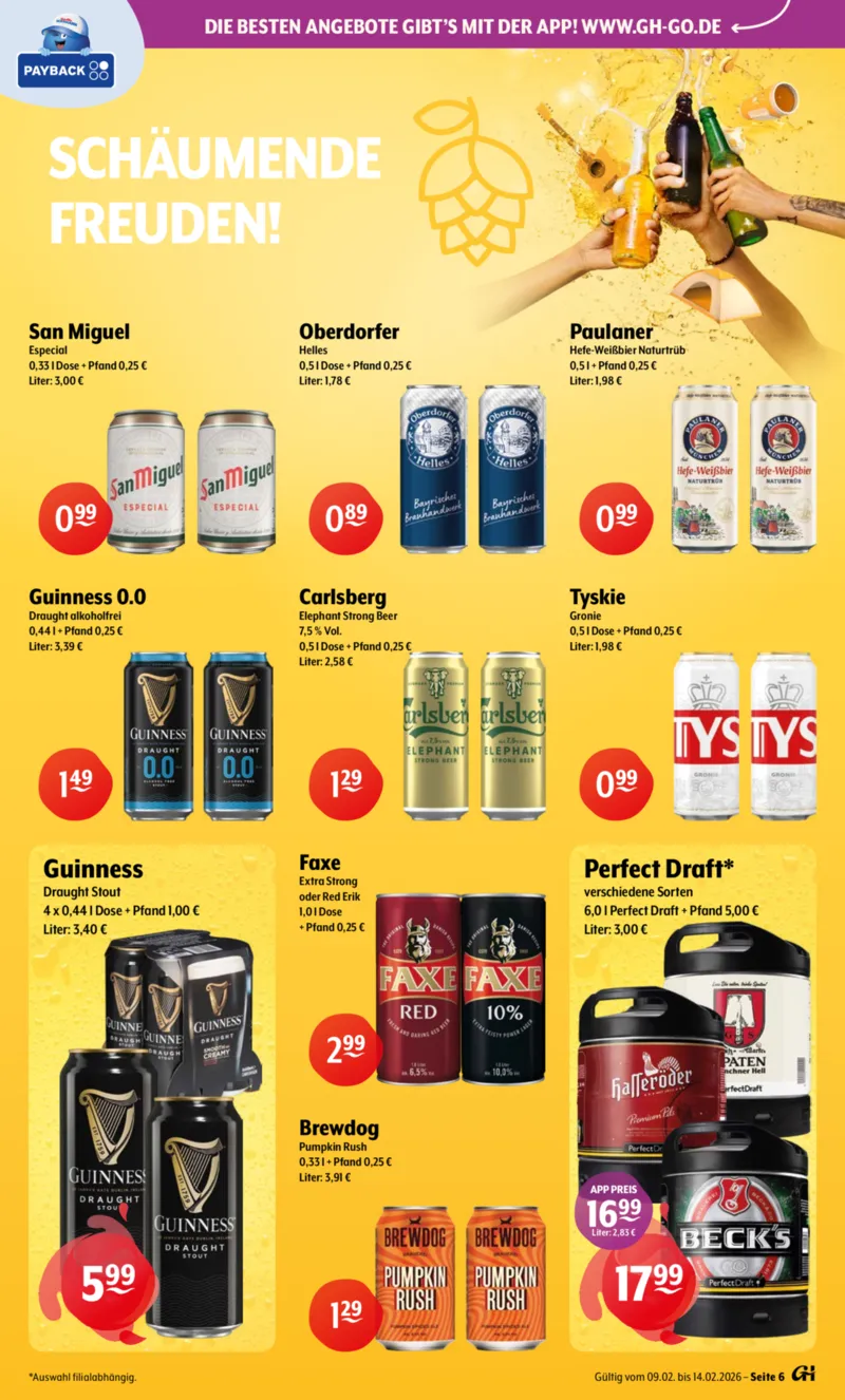 Getränke Hoffmann Prospekt vom 09.02.2026, Seite 6