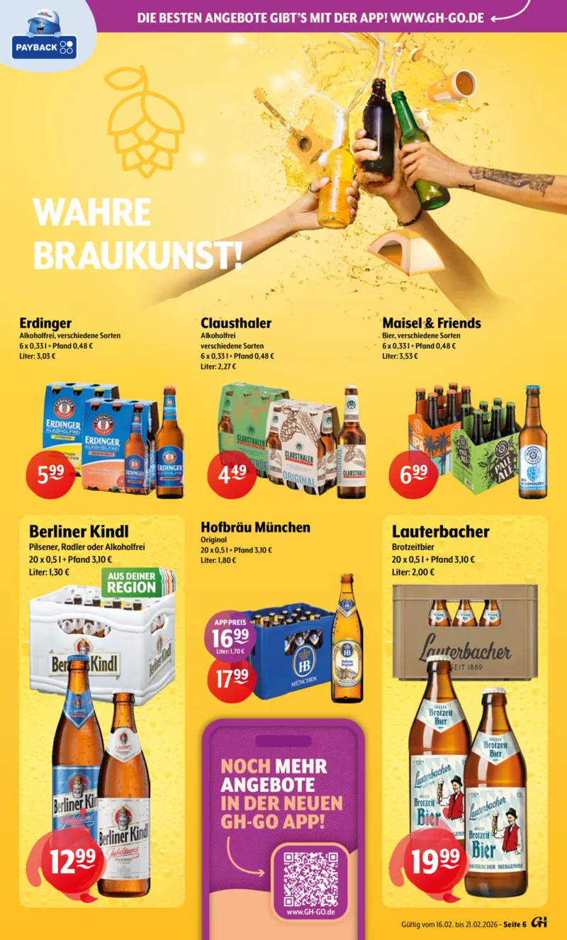 Getränke Hoffmann Prospekt vom 16.02.2026, Seite 6