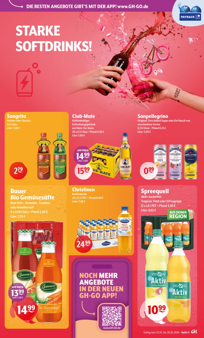 Getränke Hoffmann Prospekt vom 23.02.2026, Seite 3