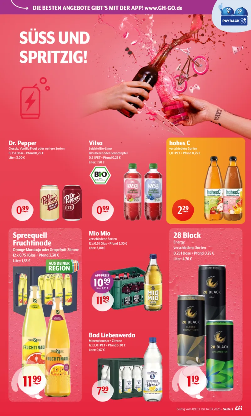 Getränke Hoffmann Prospekt vom 09.03.2026, Seite 3