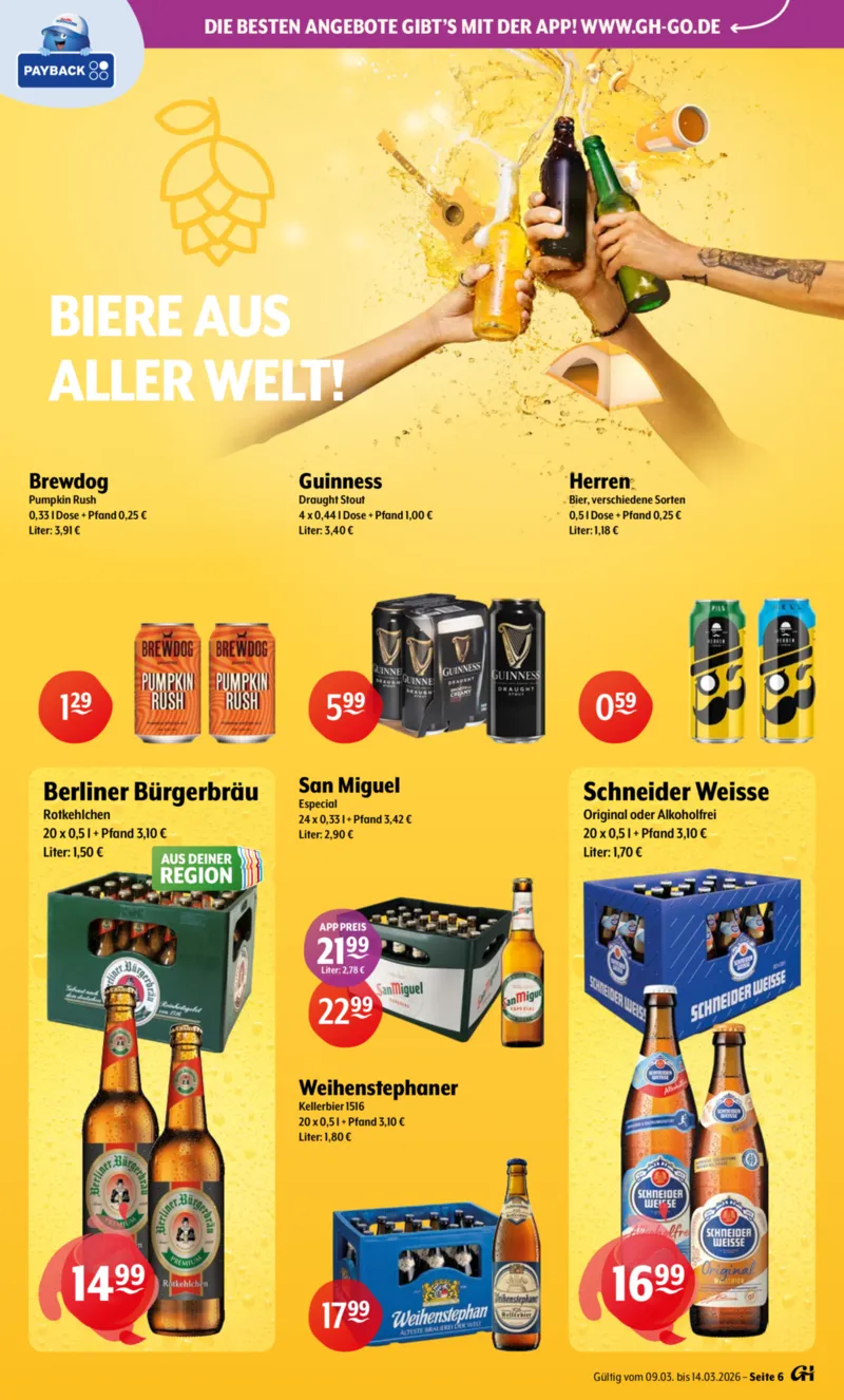 Getränke Hoffmann Prospekt vom 09.03.2026, Seite 6