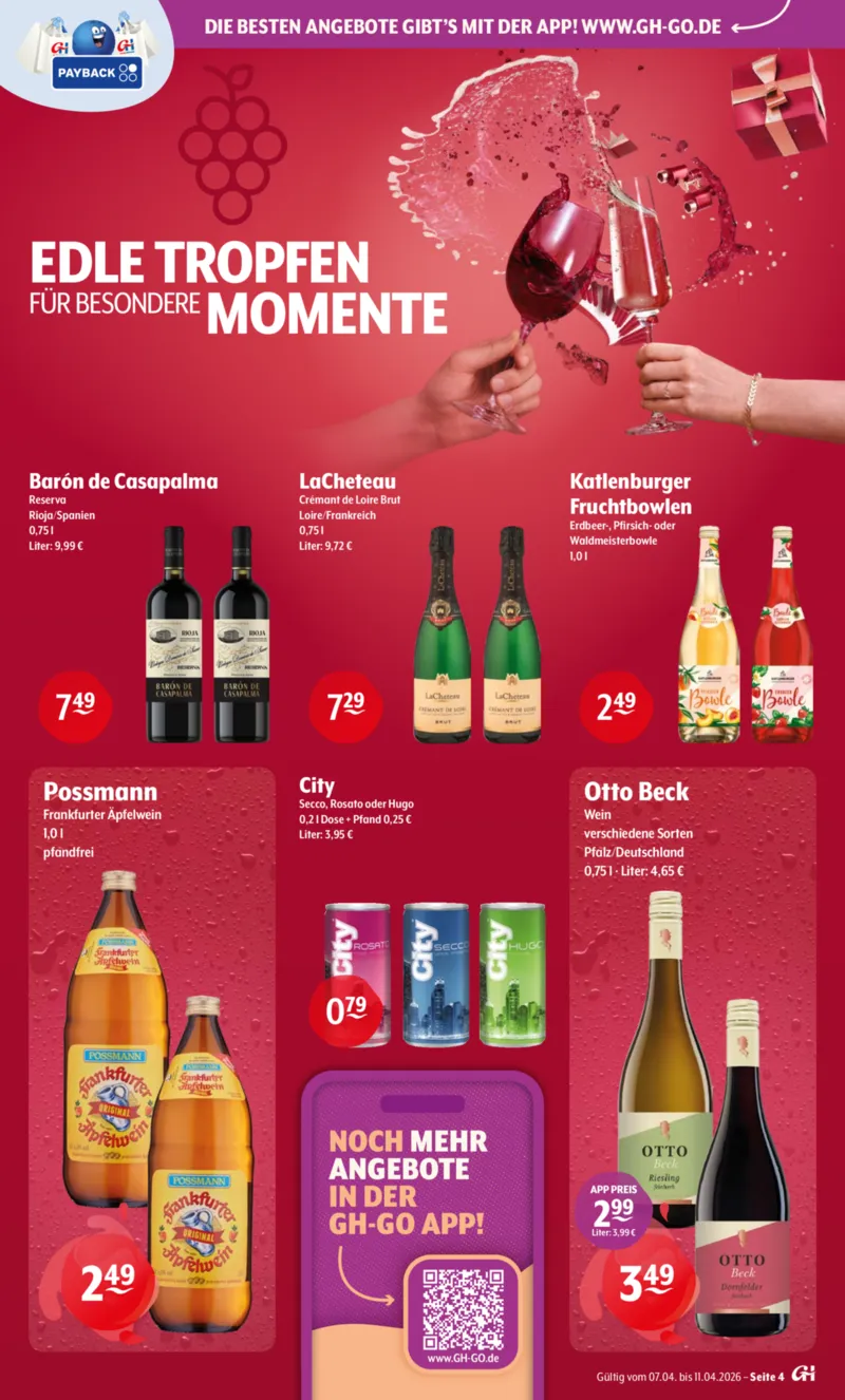 Getränke Hoffmann Prospekt vom 07.04.2026, Seite 4
