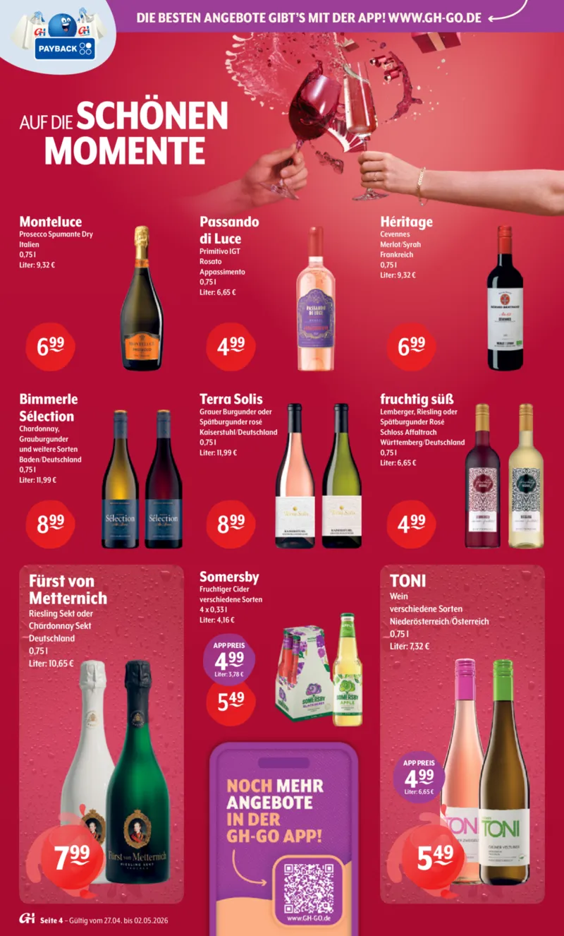 Getränke Hoffmann Prospekt vom 27.04.2026, Seite 4
