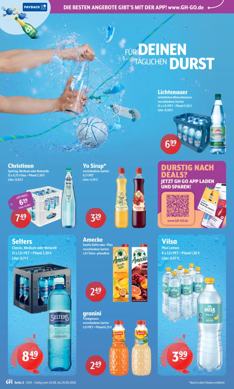Getränke Hoffmann Prospekt vom 24.08.2026, Seite 2