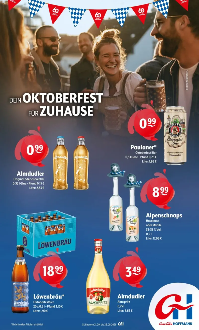 Getränke Hoffmann Prospekt vom 21.09.2026, Seite 10