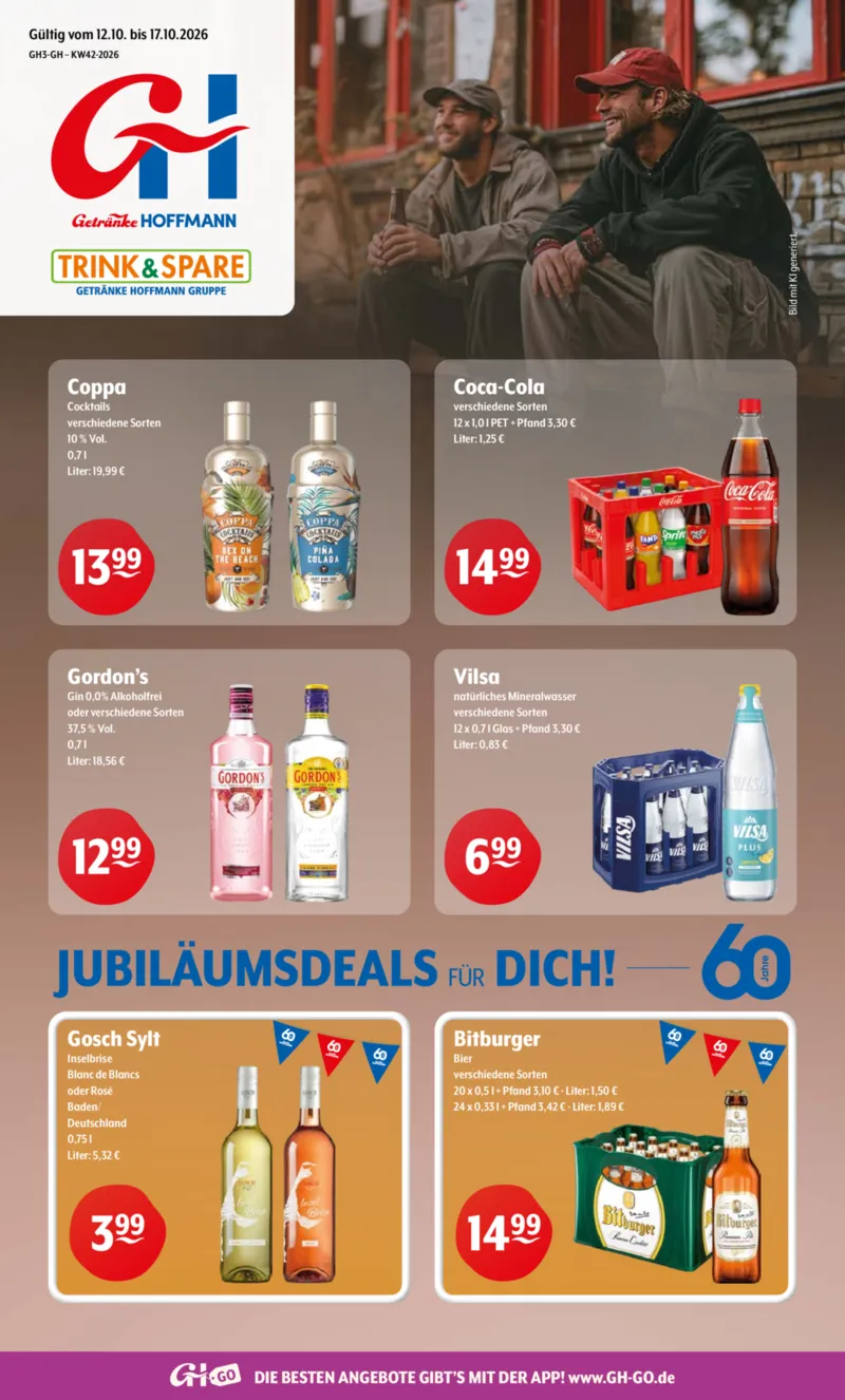 Getränke Hoffmann Prospekt vom 12.10.2026, Seite 1