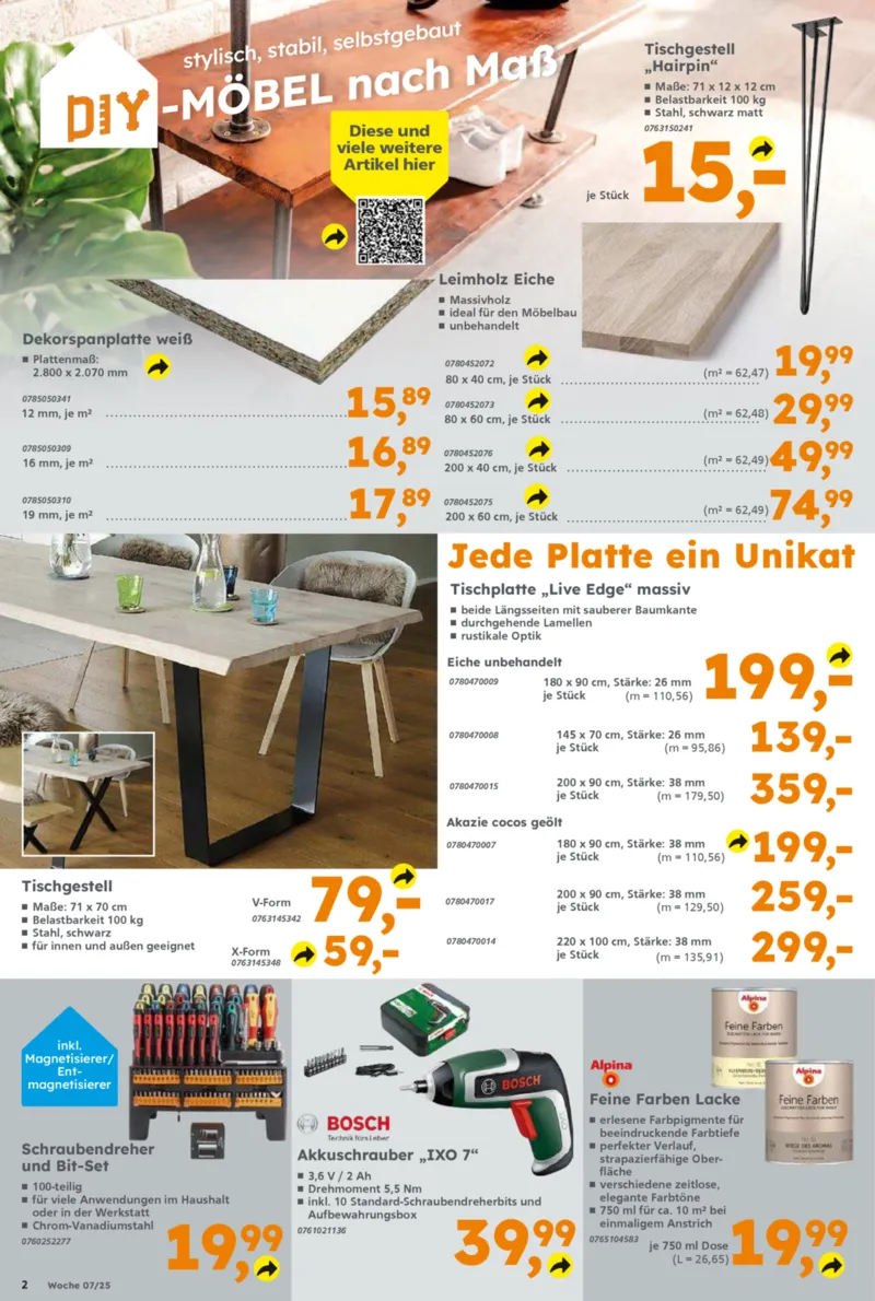 Globus Baumarkt Prospekt vom 10.02.2025, Seite 2