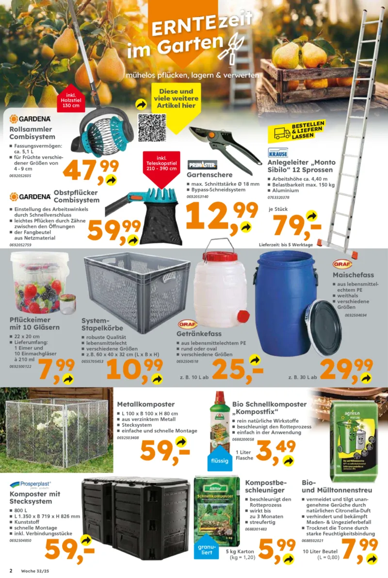 Globus Baumarkt Prospekt vom 04.08.2025, Seite 2