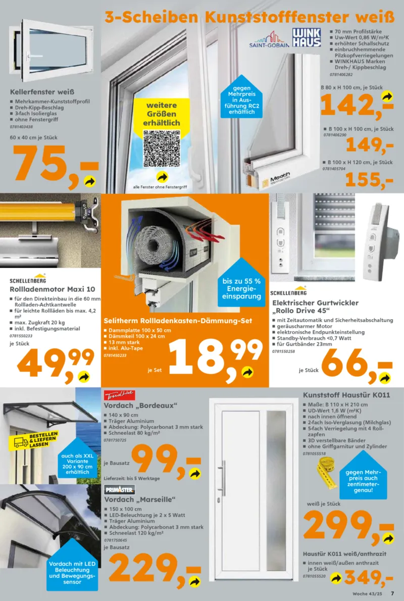 Globus Baumarkt Prospekt vom 20.10.2025, Seite 7 Globus Baumarkt Prospekt vom 20.10.2025, Seite 7