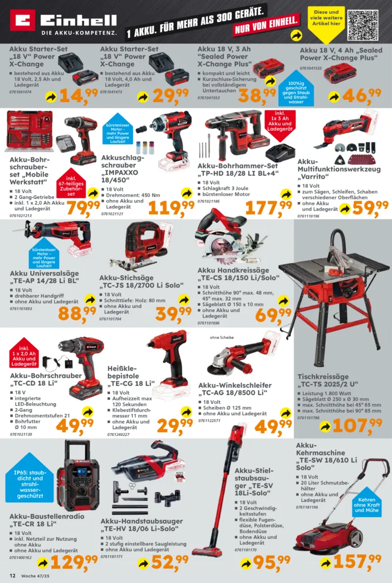 Globus Baumarkt Prospekt vom 17.11.2025, Seite 12