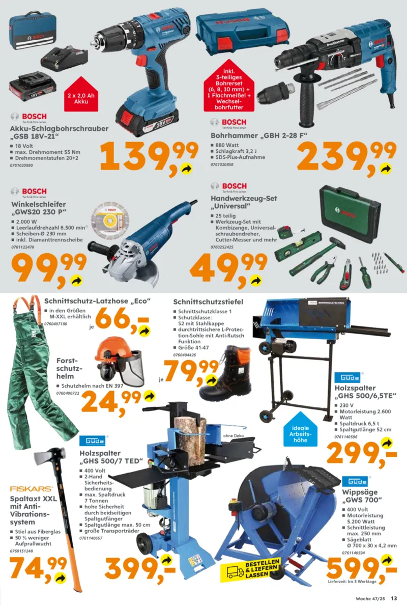 Globus Baumarkt Prospekt vom 17.11.2025, Seite 13