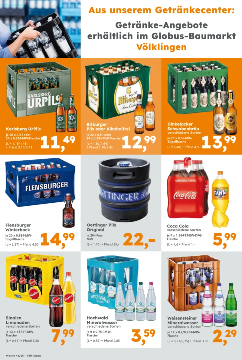 Globus Baumarkt Prospekt vom 24.11.2025, Seite 12