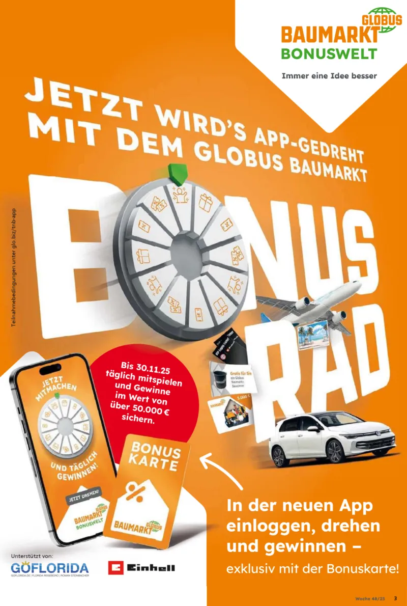 Globus Baumarkt Prospekt vom 24.11.2025, Seite 3