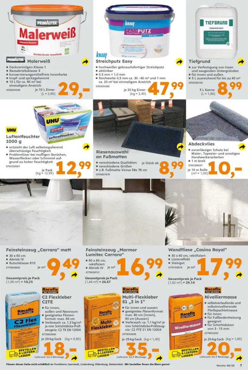 Globus Baumarkt Prospekt vom 24.11.2025, Seite 7