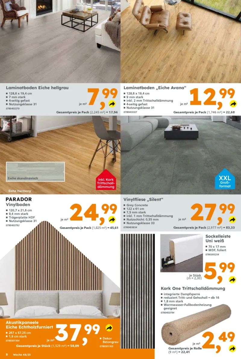 Globus Baumarkt Prospekt vom 24.11.2025, Seite 8