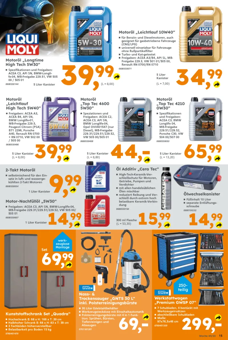 Globus Baumarkt Prospekt vom 01.12.2025, Seite 15
