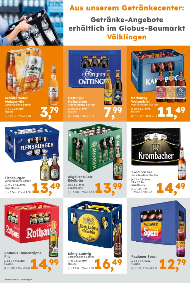 Globus Baumarkt Prospekt vom 01.12.2025, Seite 16