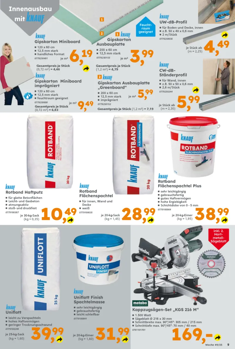 Globus Baumarkt Prospekt vom 01.12.2025, Seite 9