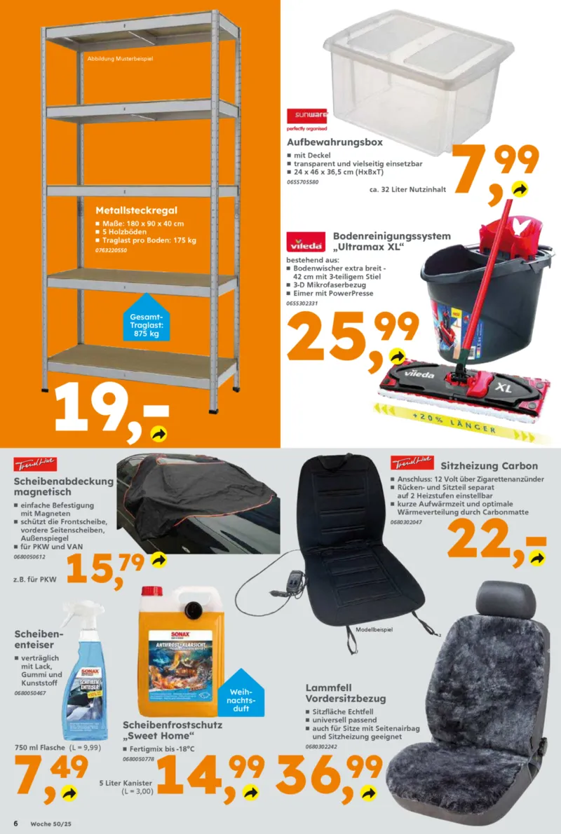 Globus Baumarkt Prospekt vom 08.12.2025, Seite 6