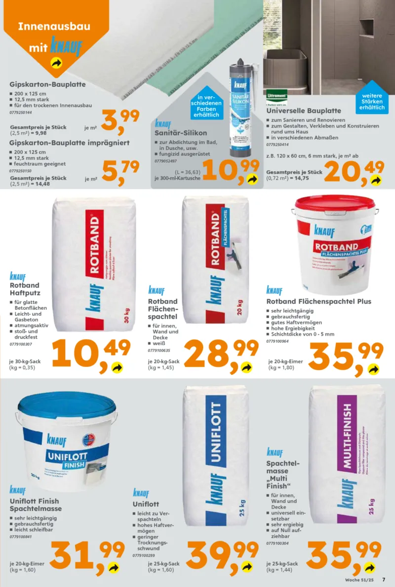 Globus Baumarkt Prospekt vom 15.12.2025, Seite 7