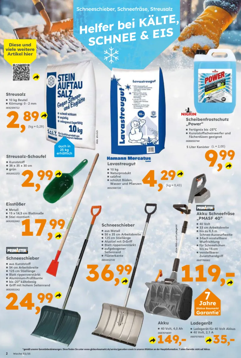 Globus Baumarkt Prospekt vom 22.12.2025, Seite 2