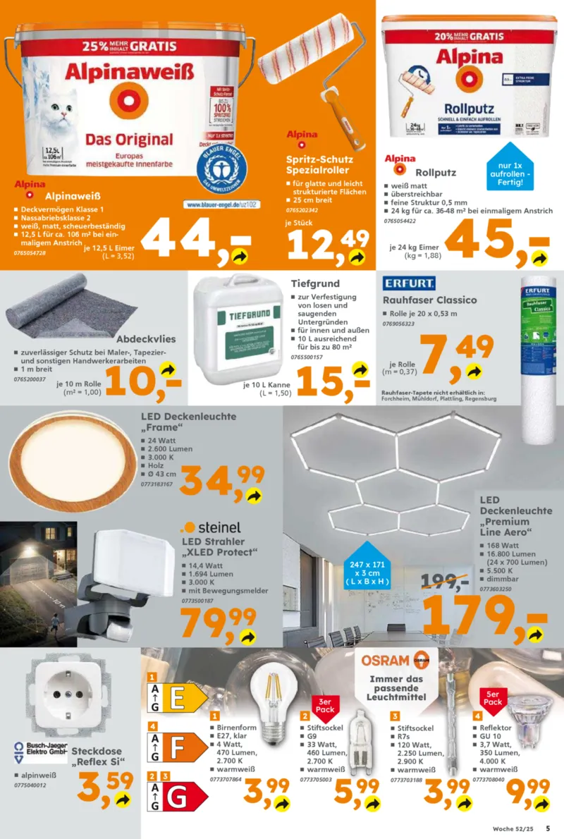 Globus Baumarkt Prospekt vom 22.12.2025, Seite 5