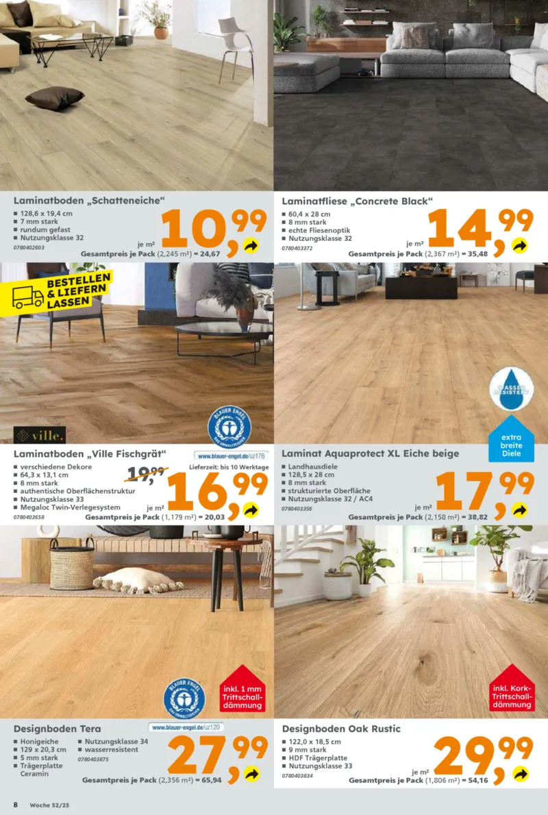 Globus Baumarkt Prospekt vom 22.12.2025, Seite 8