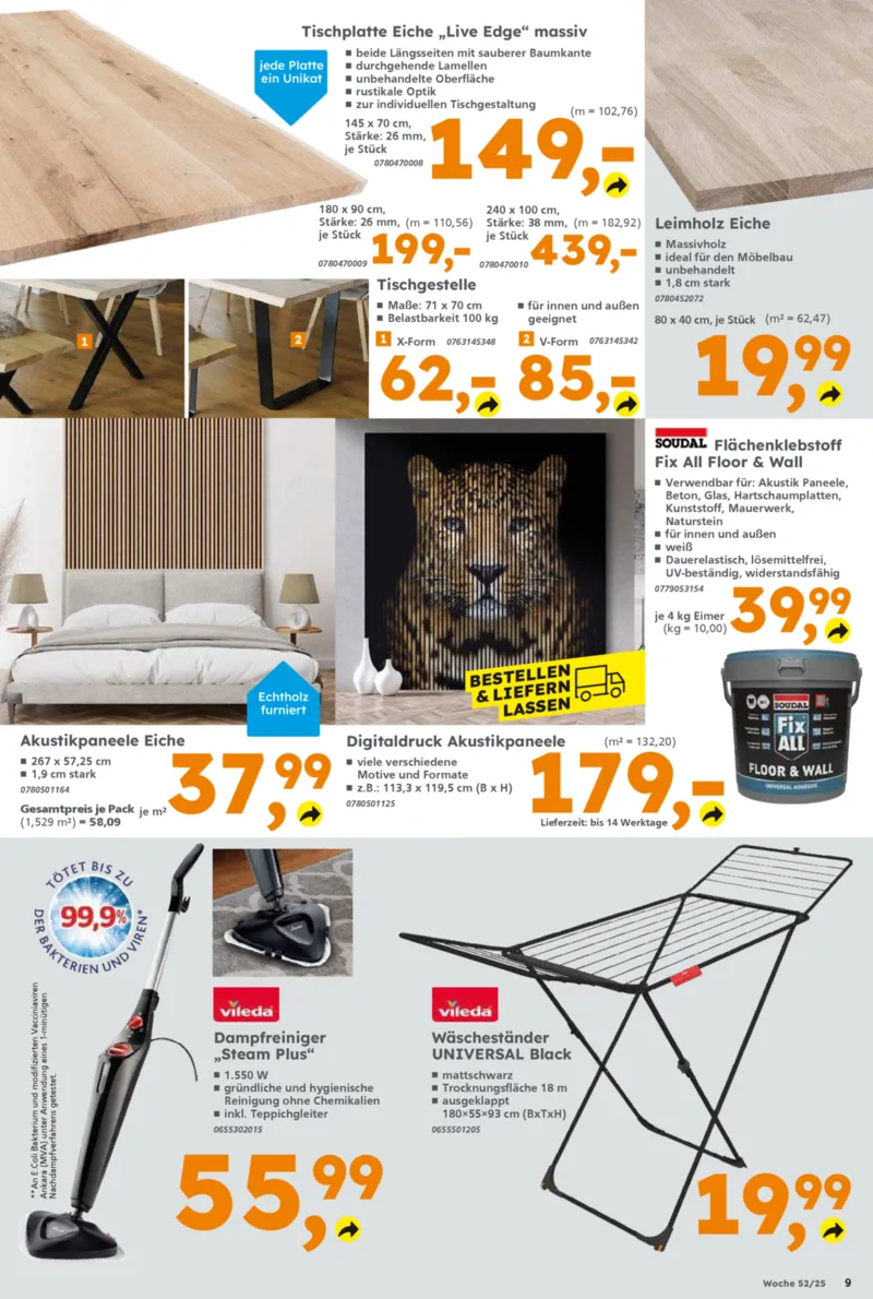 Globus Baumarkt Prospekt vom 22.12.2025, Seite 9
