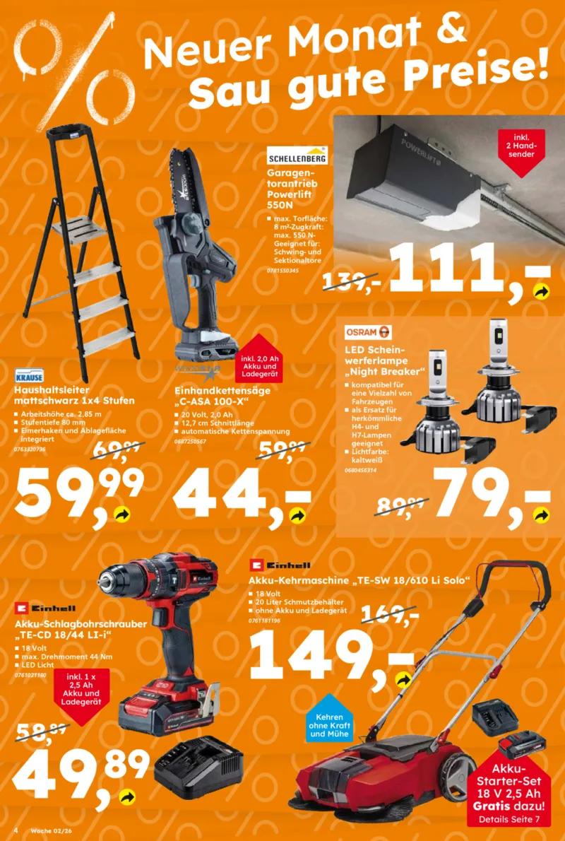 Globus Baumarkt Prospekt vom 05.01.2026, Seite 4
