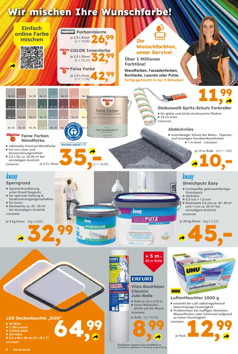 Globus Baumarkt Prospekt vom 05.01.2026, Seite 8