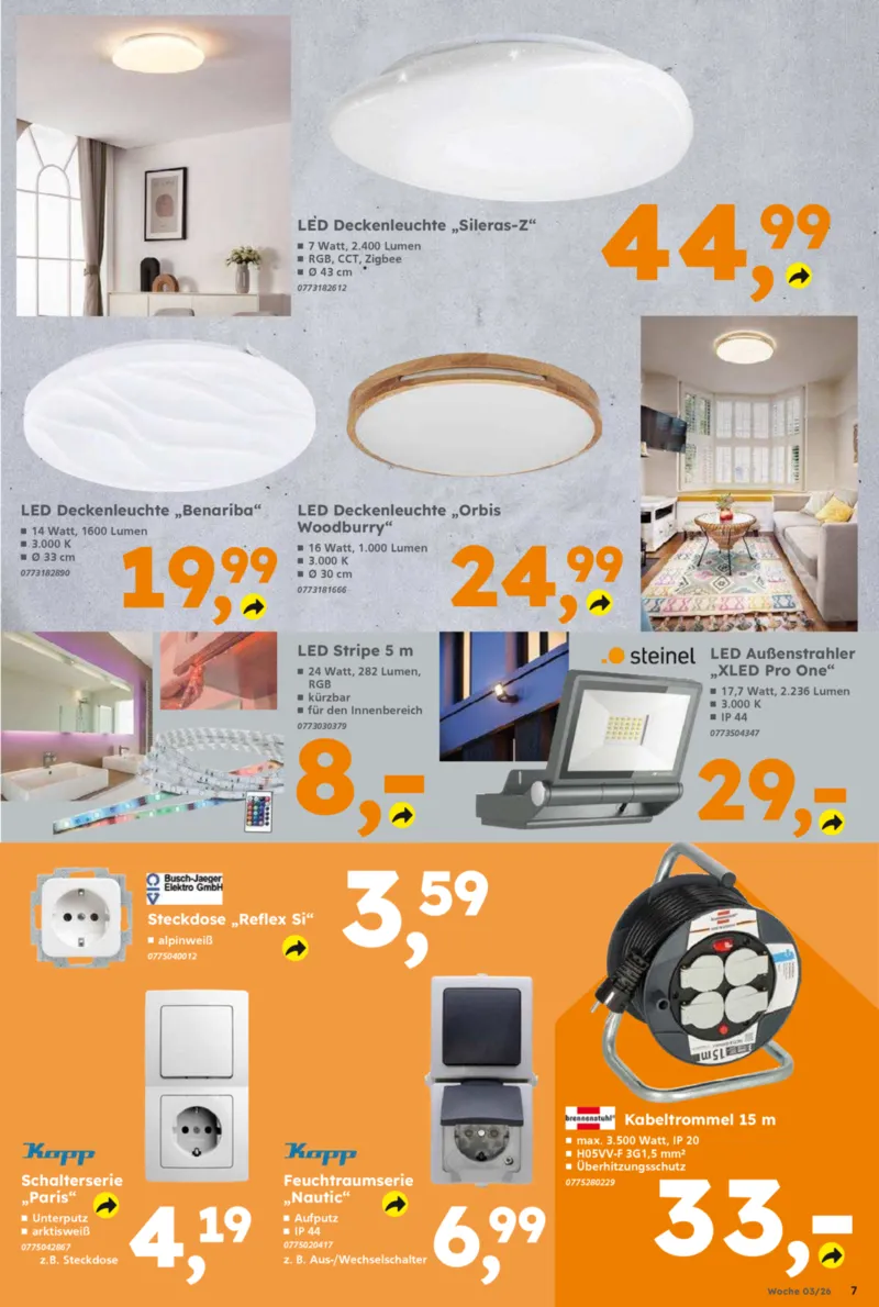 Globus Baumarkt Prospekt vom 12.01.2026, Seite 7