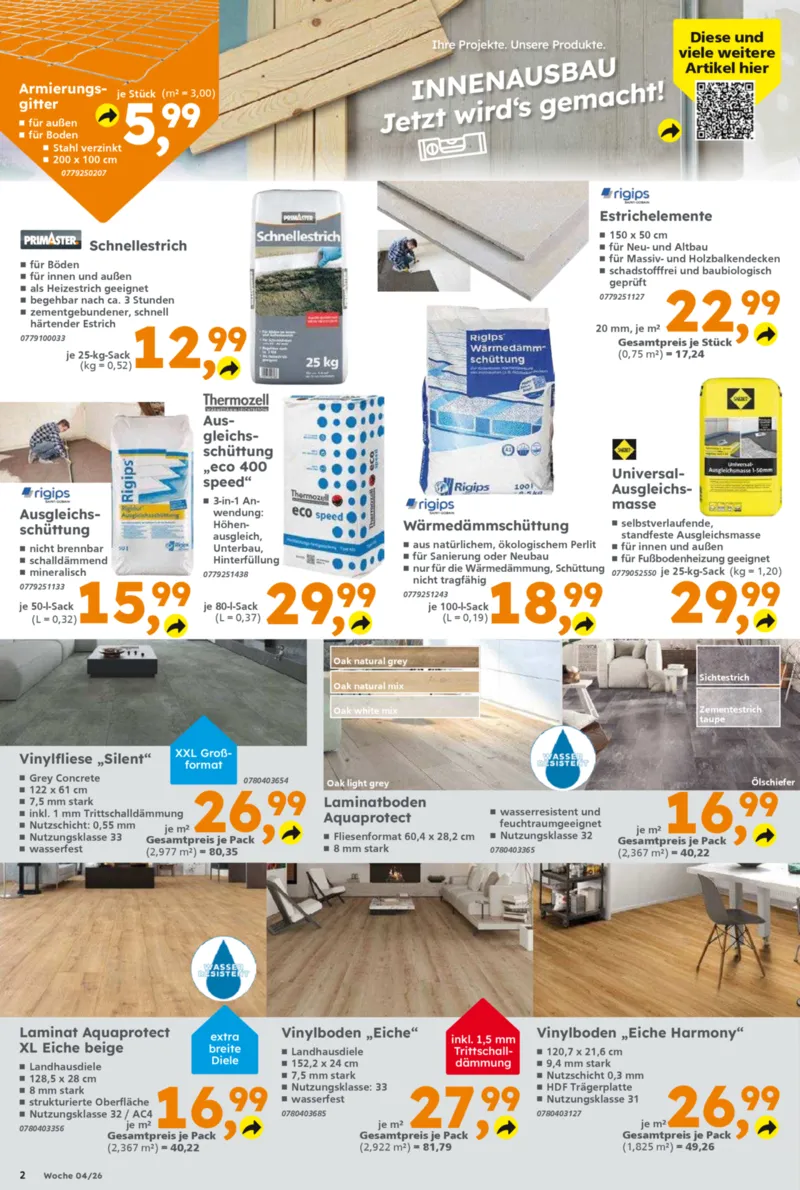 Globus Baumarkt Prospekt vom 19.01.2026, Seite 2