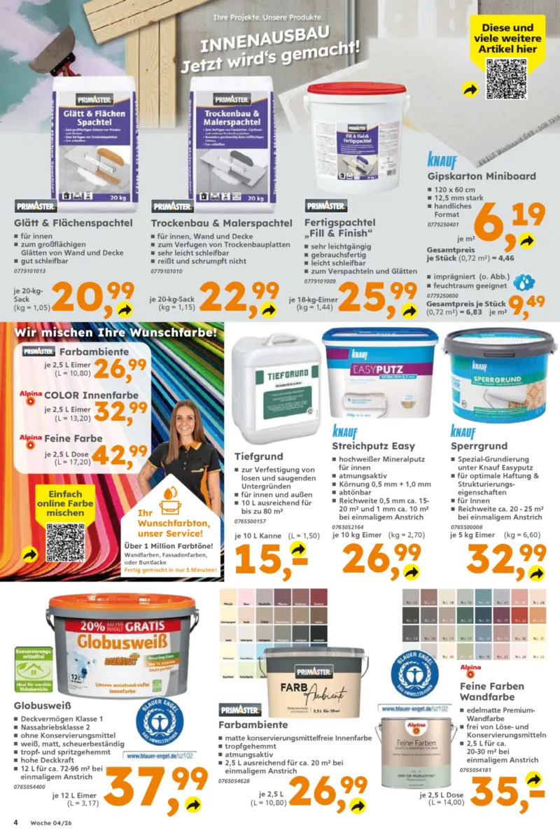 Globus Baumarkt Prospekt vom 19.01.2026, Seite 4